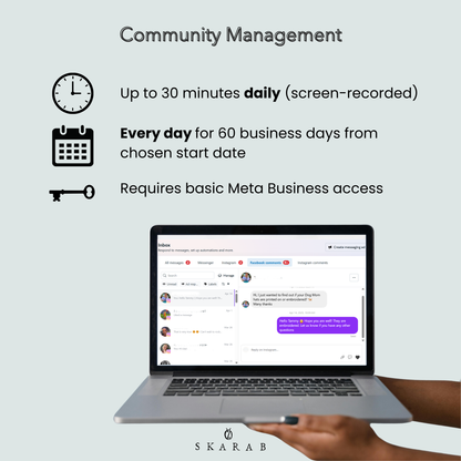 Community Management - Set and Forget - 3 months