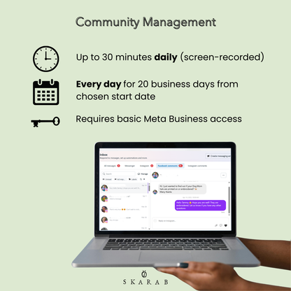 Community Management - Standard - 1 month